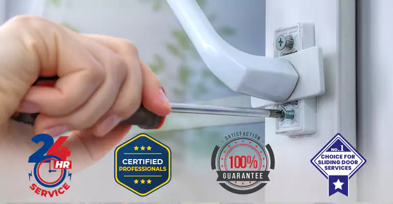 Broken Patio Door Handle Repair in Hollywood