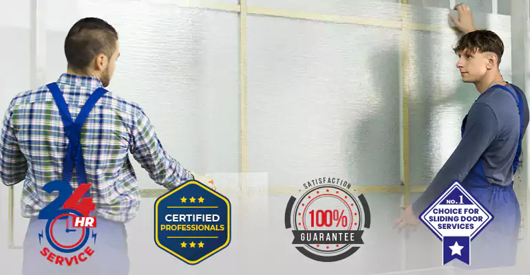 Andersen Sliding Glass Door Screen Replacement in Hollywood