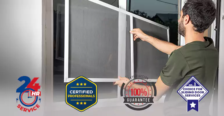 Sliding Screen Door Frame Repair in Hollywood